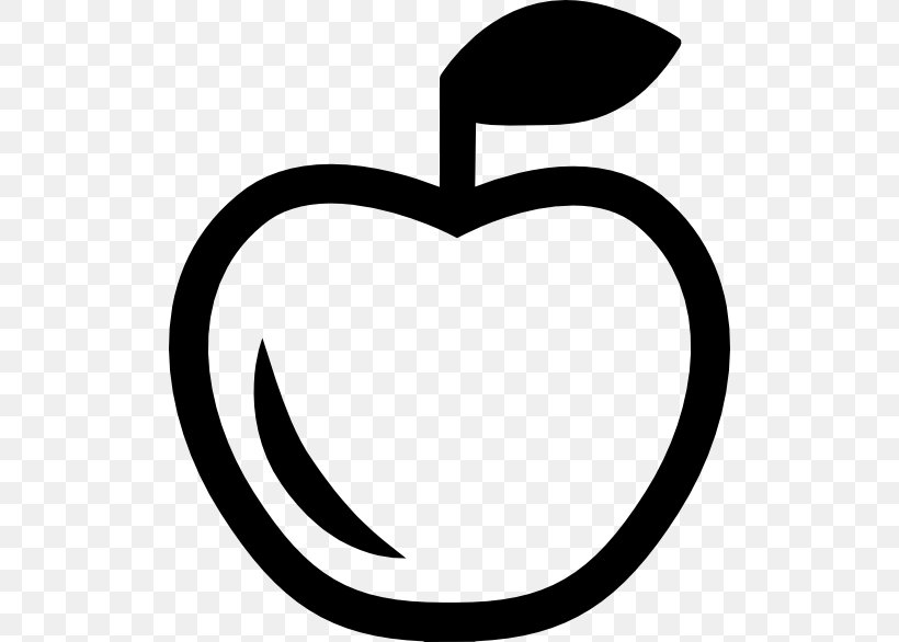 Apple, PNG, 512x586px, Apple, Area, Artwork, Black And White, Fruit Download Free