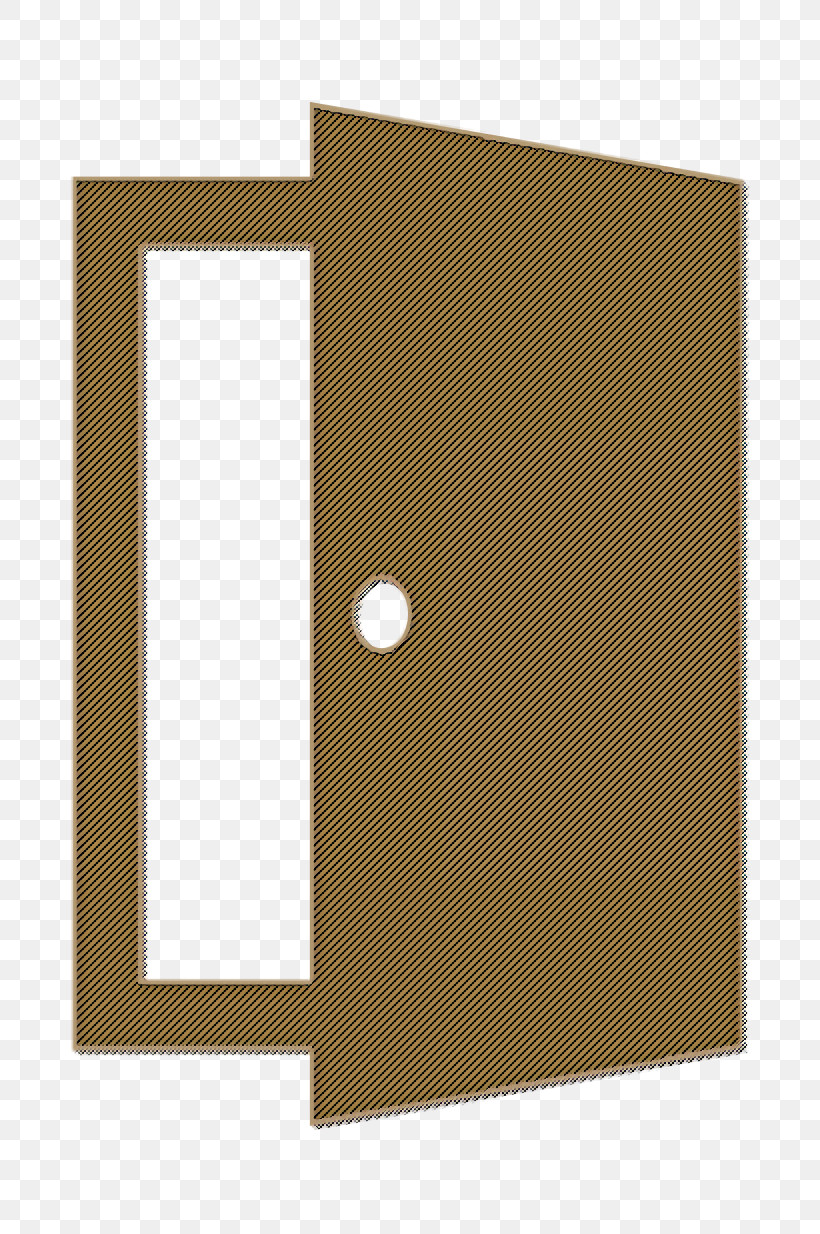 Doors Icon Door Icon Open Exit Door Icon, PNG, 816x1234px, Doors Icon, Beige, Brown, Buildings Icon, Door Download Free
