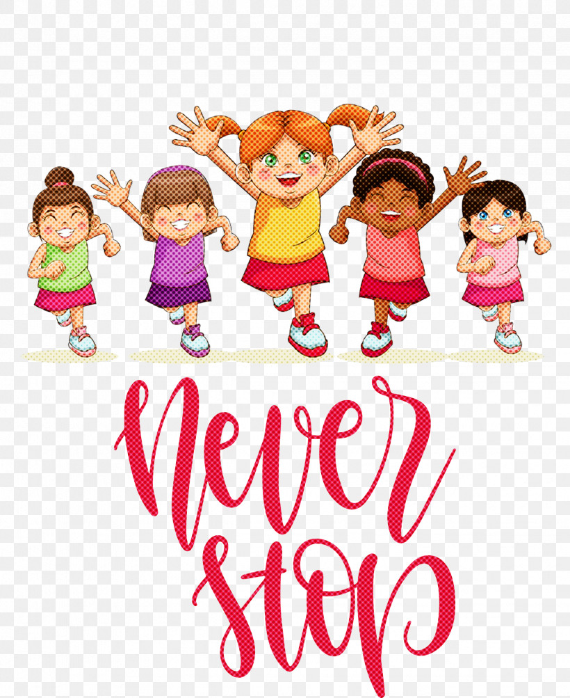 Never Stop Motivational Inspirational, PNG, 2451x3000px, Never Stop, Cartoon, Childrens Day, Drawing, Idea Download Free