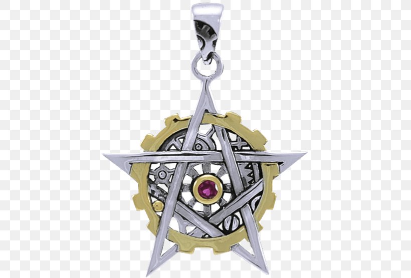 Pentagram Jewellery Charms & Pendants Pentacle Steampunk, PNG, 555x555px, Pentagram, Body Jewelry, Charms Pendants, Clothing Accessories, Fashion Accessory Download Free