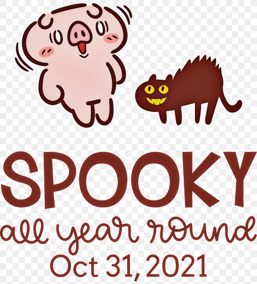 Spooky Halloween, PNG, 2714x3000px, Spooky, Cartoon, Geometry, Halloween, Happiness Download Free