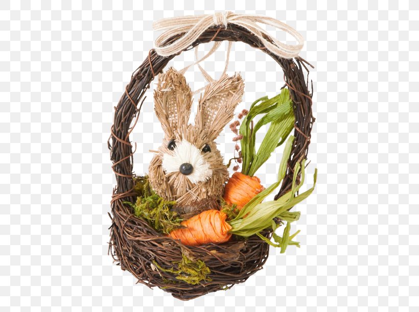 Easter Bunny Domestic Rabbit Connells Maple Lee Flowers & Gifts Silk, PNG, 500x611px, Easter Bunny, Basket, Bird Nest, Box, Carrot Download Free