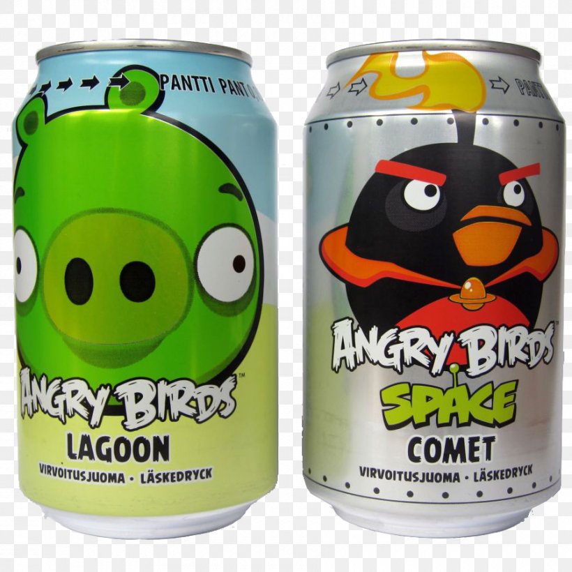 Fizzy Drinks Bad Piggies Beer Aluminum Can, PNG, 900x900px, Fizzy Drinks, Alcoholic Drink, Aluminum Can, Angry Birds, Bad Piggies Download Free
