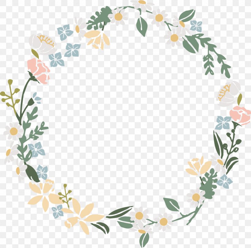 Wreath Flower Floral Design, PNG, 1123x1113px, Wreath, Area, Border, Branch, Dishware Download Free