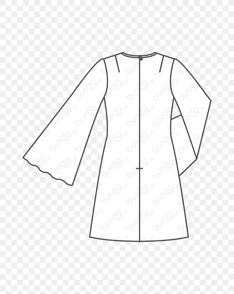Jacket Burda Style Dress T-shirt Pattern, PNG, 1170x1470px, Jacket, Black, Black And White, Burda Style, Chiffon Download Free