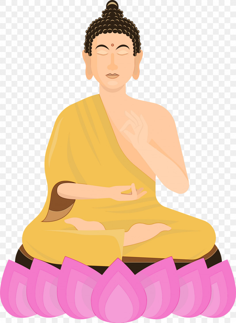 Meditation Kneeling Sitting Zen Master, PNG, 2199x2999px, Bodhi Lotus, Kneeling, Lotus, Meditation, Paint Download Free