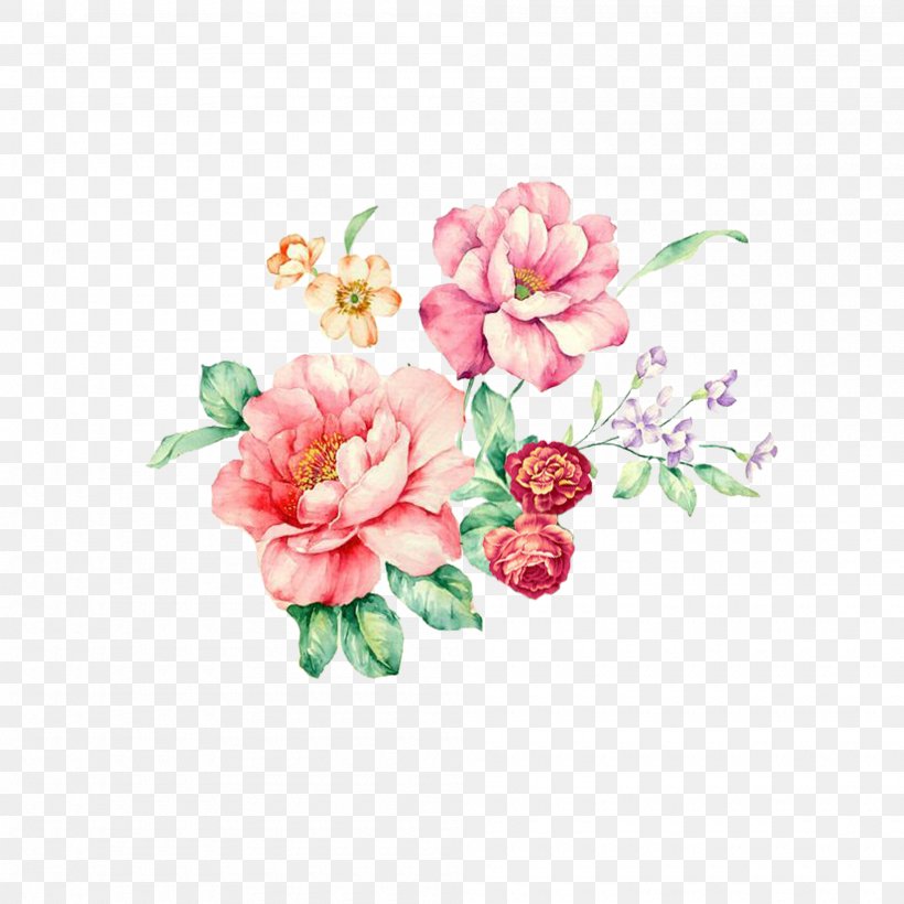 Rosa Chinensis Flower Plant Floral Design Pattern, PNG, 2000x2000px, Rosa Chinensis, Artificial Flower, Blossom, Cut Flowers, Floral Design Download Free