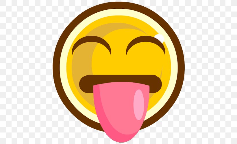 Smiley Tongue Emoticon Face Clip Art, PNG, 500x500px, Smiley, Blog, Cartoon, Emoticon, Eye Download Free