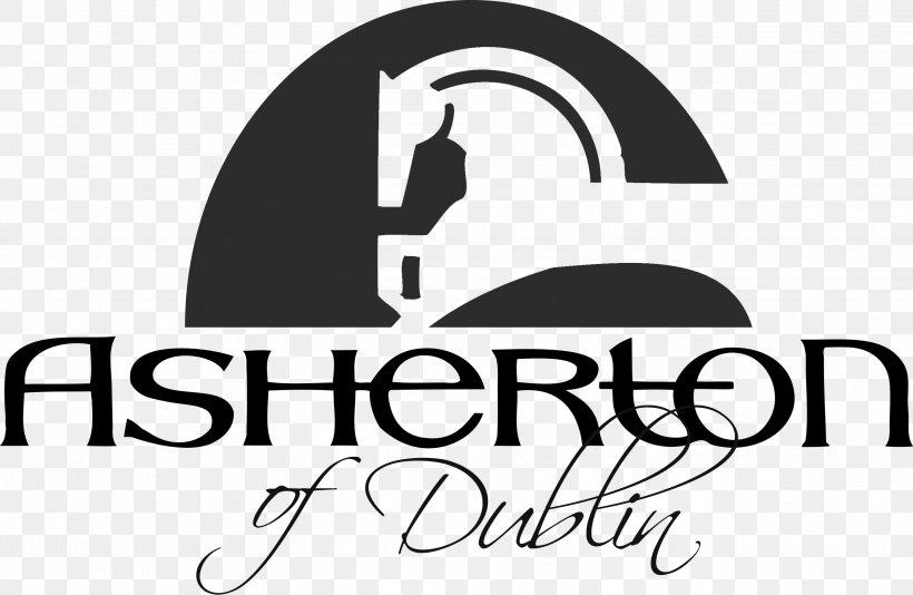 Asherton Of Dublin Logo Asherton Boulevard Design Brand, PNG, 2686x1751px, Logo, Black, Black And White, Brand, Dublin Download Free