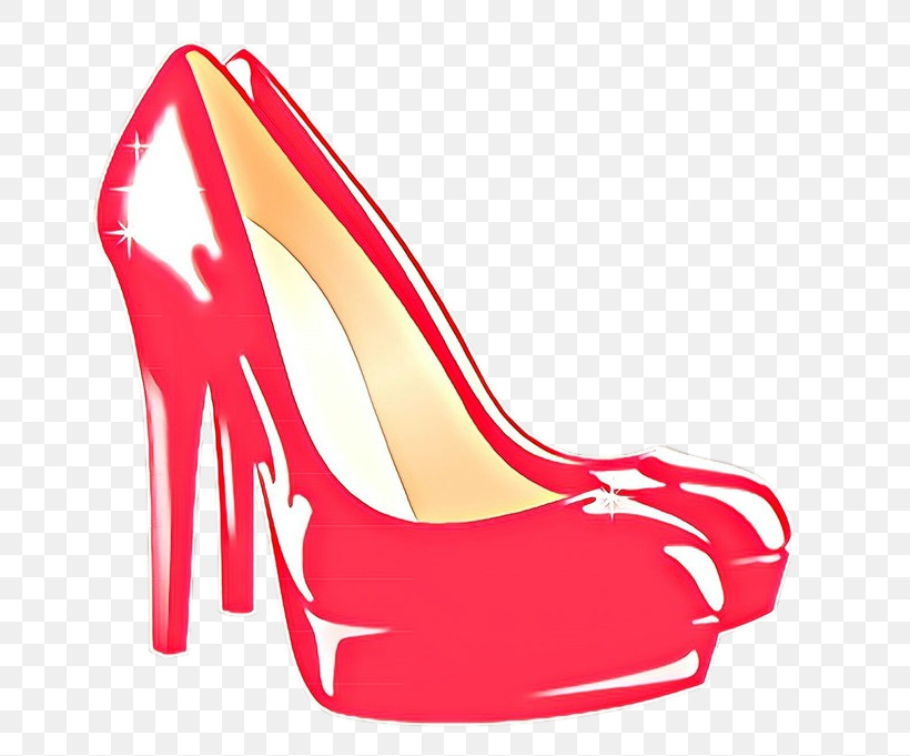 Footwear High Heels Red Basic Pump Shoe, PNG, 700x681px, Footwear, Basic Pump, Bridal Shoe, Court Shoe, High Heels Download Free