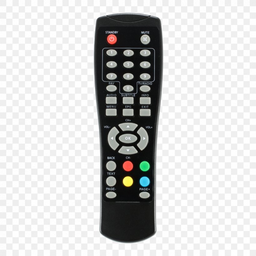 Remote Controls Universal Remote Set-top Box Television Set, PNG, 1200x1200px, Remote Controls, Av Receiver, Digital Television, Digital Video Broadcasting, Electronic Device Download Free