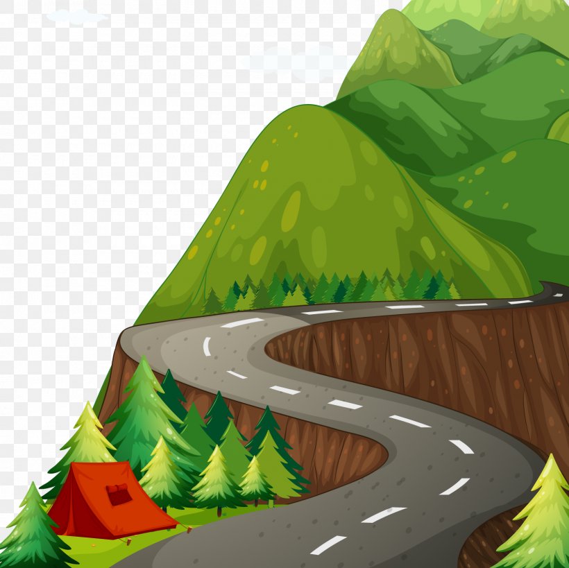 Road Stock Illustration Illustration, PNG, 1600x1600px, Road, Art, Cartoon, Cdr, Fictional Character Download Free