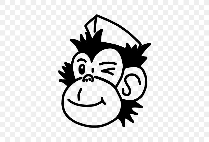 The Hungry Monkey Hamburger Canidae Clip Art, PNG, 560x560px, Hamburger, Artwork, Black, Black And White, Canidae Download Free