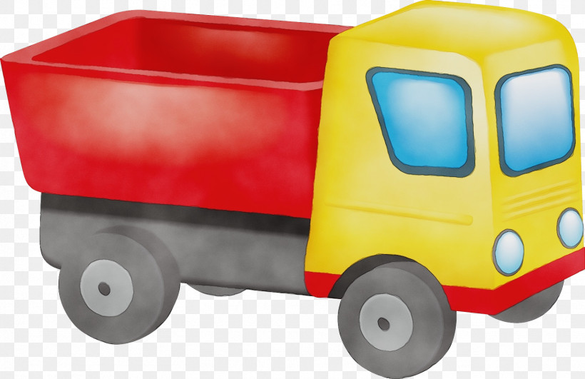 Transport Vehicle Truck Toy Garbage Truck, PNG, 1561x1011px, Watercolor, Car, Garbage Truck, Paint, Plastic Download Free