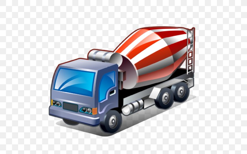 Cement Mixers Concrete Transit Mixer Betongbil, PNG, 512x512px, Cement Mixers, Automotive Design, Betongbil, Car, Commercial Vehicle Download Free