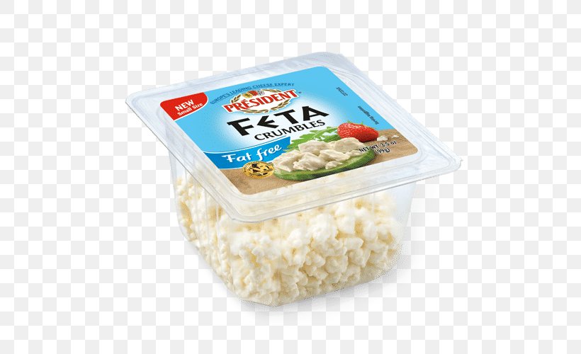 Crumble Feta Cheese Président Dish, PNG, 500x500px, Crumble, Calorie, Cheese, Commodity, Cuisine Download Free