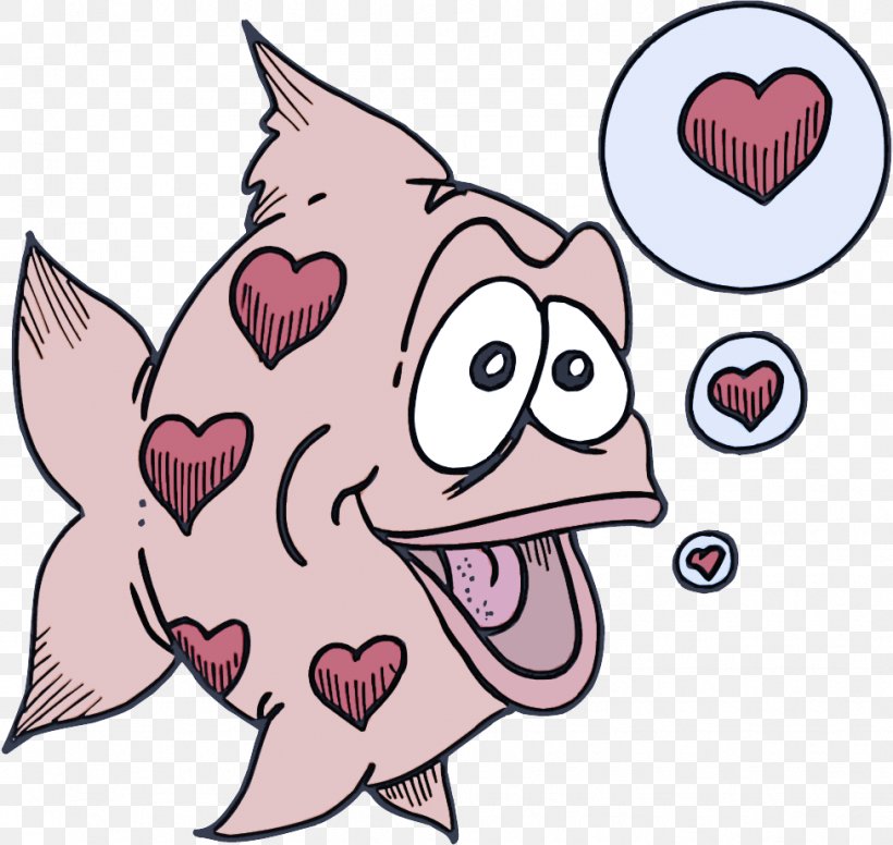Pink Cartoon Nose Cheek Snout, PNG, 976x924px, Pink, Cartoon, Cheek, Mouth, Nose Download Free