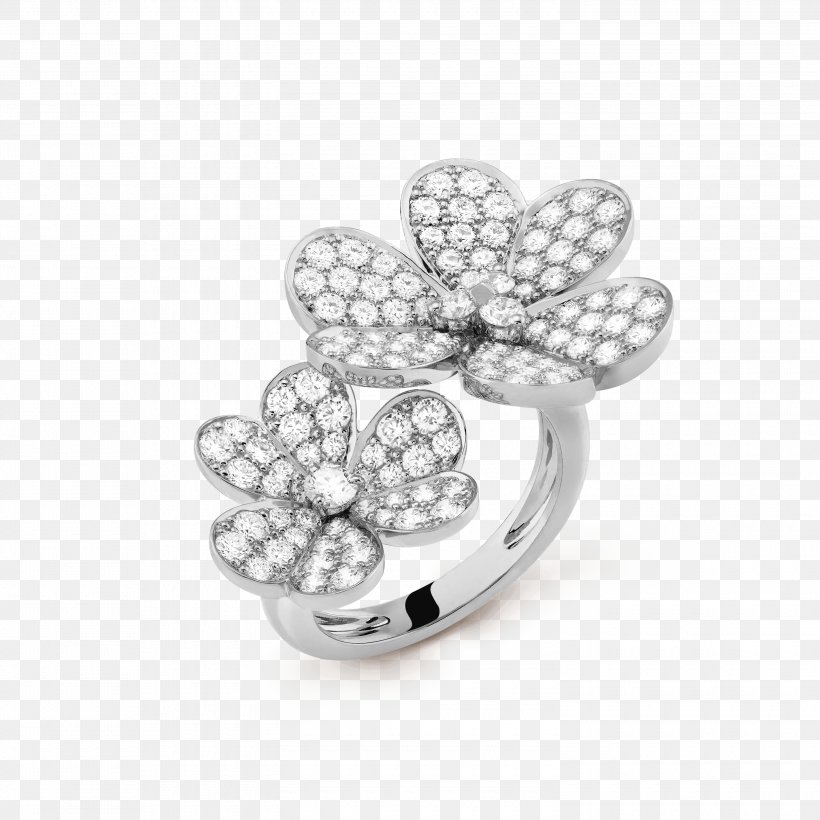 Ring Jewellery Van Cleef & Arpels Diamond Gold, PNG, 3000x3000px, Ring, Body Jewelry, Colored Gold, Diamond, Earring Download Free