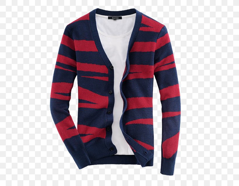 Cardigan Red Outerwear Blue, PNG, 640x640px, Cardigan, Baseball Uniform, Blue, Button, Clothing Download Free