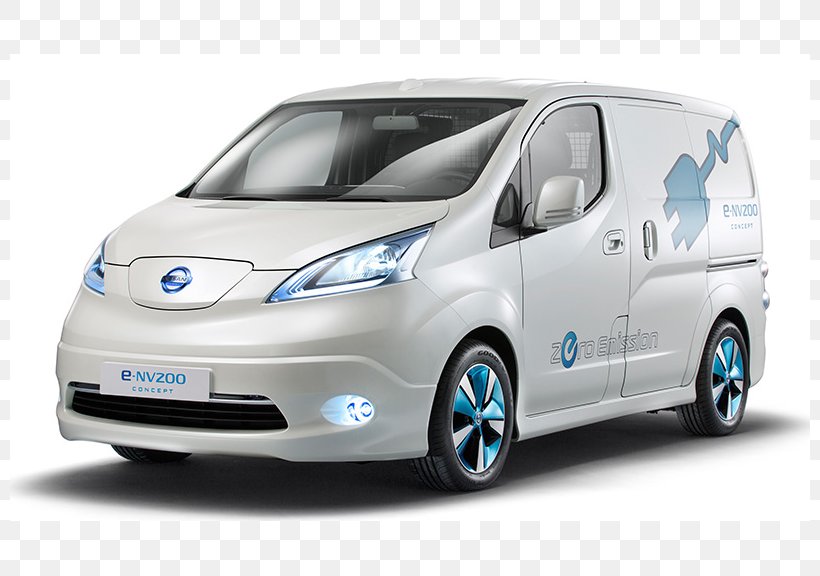 Electric Vehicle Nissan Leaf Van Car, PNG, 800x576px, Electric Vehicle, Automotive Design, Automotive Exterior, Automotive Wheel System, Battery Electric Vehicle Download Free