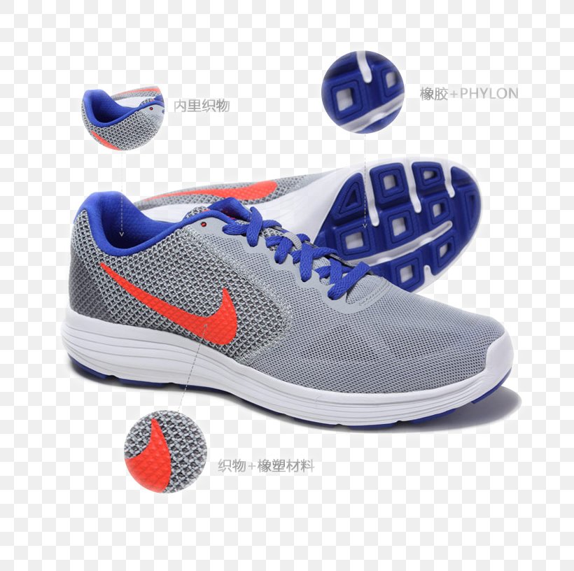 Skate Shoe Nike Sneakers Running, PNG, 750x816px, Shoe, Athletic Shoe, Blue, Brand, Cobalt Blue Download Free