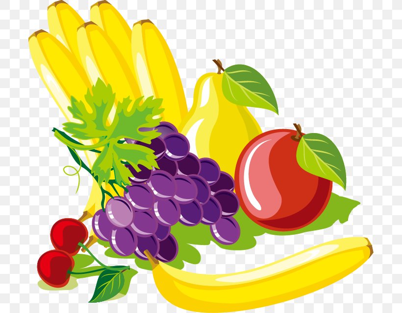 Fruit Vegetable Food Illustration, PNG, 704x640px, Fruit, Auglis, Cuisine, Diet Food, Flower Download Free