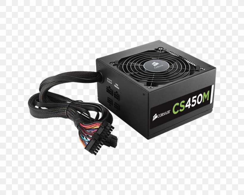 Power Supply Unit Computer Cases & Housings 80 Plus Corsair Components Corsair CS Series CS550M, PNG, 1000x800px, 80 Plus, Power Supply Unit, Atx, Computer, Computer Cases Housings Download Free