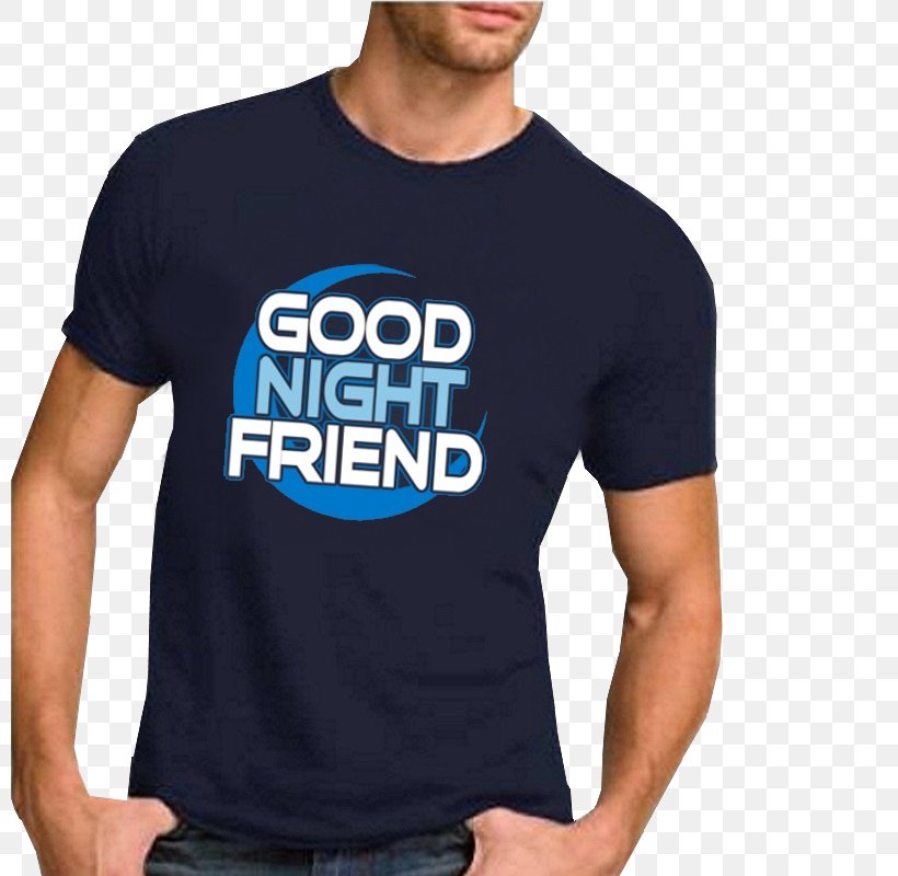 T-shirt Image Sleeve Good Night Nancy, PNG, 800x800px, Tshirt, Active Shirt, Blue, Brand, Clothing Download Free