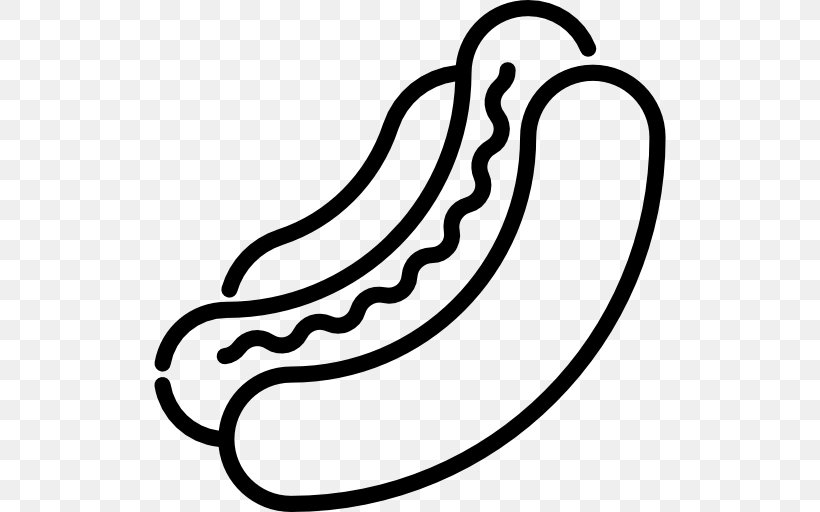 Hot Dog Clip Art, PNG, 512x512px, Hot Dog, App Store, Black, Black And White, Dog Download Free