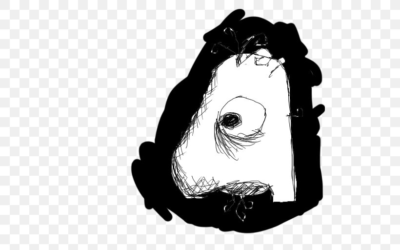 Nose White Mammal Clip Art, PNG, 512x512px, Nose, Art, Black, Black And White, Character Download Free