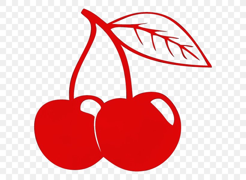 Red Clip Art Cherry Plant Drupe, PNG, 600x600px, Watercolor, Cherry, Drupe, Line Art, Paint Download Free