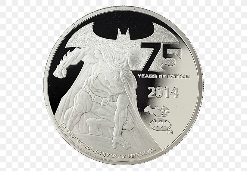 Batman Canada Silver Coin Royal Canadian Mint, PNG, 570x570px, Batman, Apmex, Batman V Superman Dawn Of Justice, Canada, Canadian Silver Maple Leaf Download Free