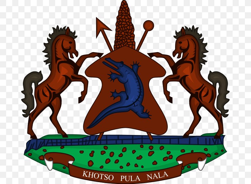 Coat Of Arms Of Lesotho Basutoland National Coat Of Arms, PNG, 681x600px, Lesotho, Basutoland, Coat Of Arms, Coat Of Arms Of Iraq, Coat Of Arms Of Lesotho Download Free