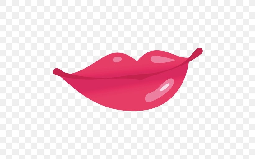 Lip Kiss Red, PNG, 512x512px, Lip, Icon Design, Kiss, Magenta, Mouth Download Free