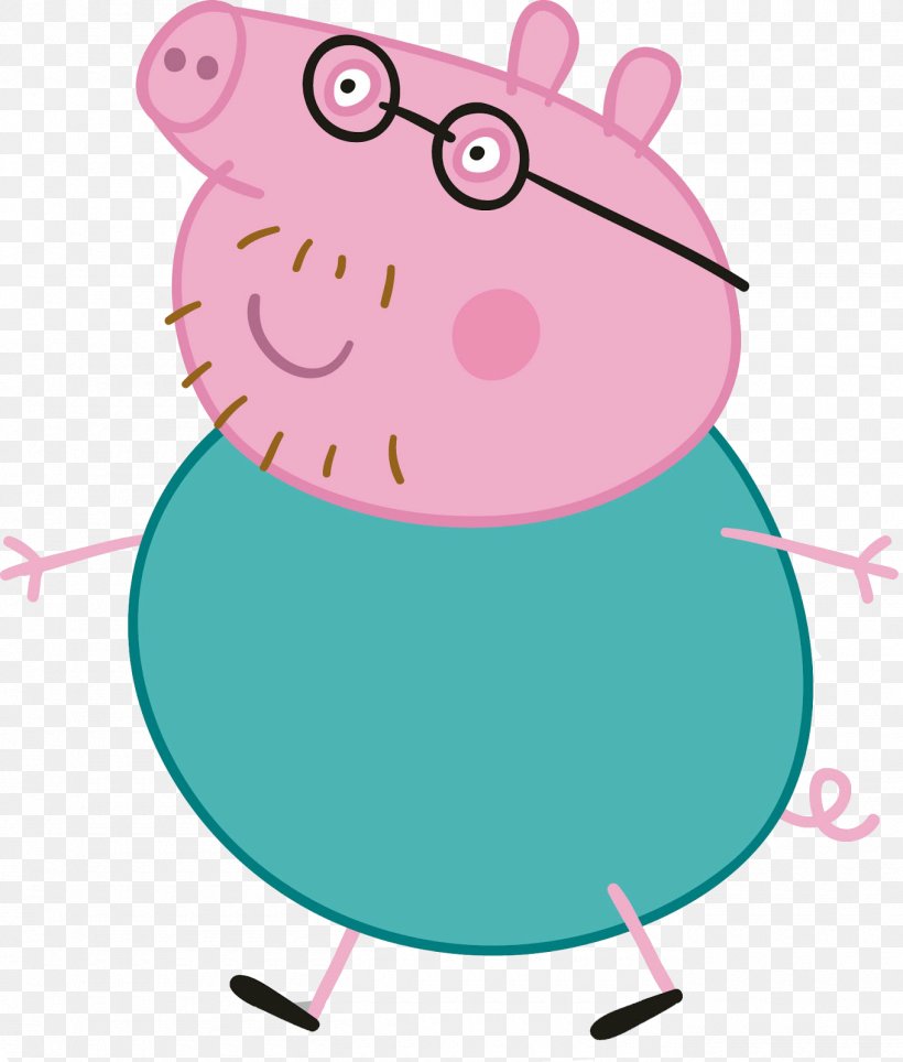 Daddy Pig Mummy Pig Child Father, PNG, 1360x1600px, Daddy Pig, Animated Cartoon, Artwork, Cartoon, Child Download Free