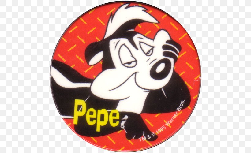 Milk Caps Looney Tunes Pepé Le Pew Windows Presentation Foundation Font, PNG, 500x500px, Milk Caps, Badge, Holography, Looney Tunes, Mania Download Free