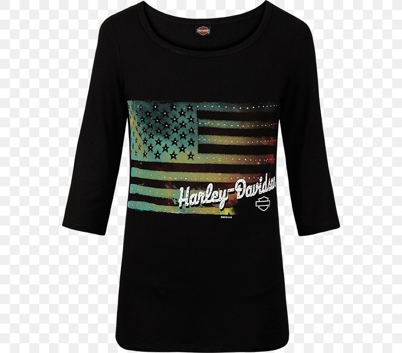 T-shirt Harley-Davidson Sleeve Clothing, PNG, 720x720px, Tshirt, Active Shirt, Black, Brand, Clothing Download Free