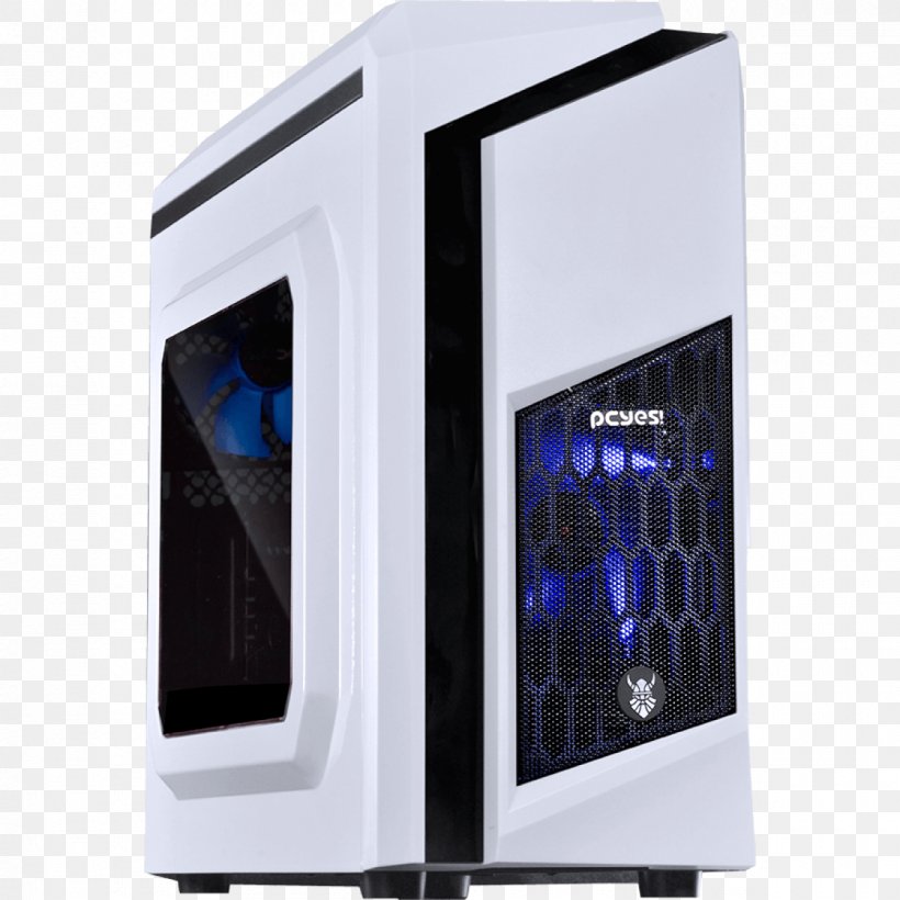 Computer Cases & Housings Graphics Cards & Video Adapters White MicroATX, PNG, 1200x1200px, Computer Cases Housings, Atx, Blue, Cable Management, Computer Download Free