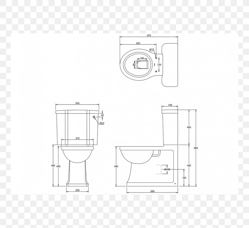 Flush Toilet Ceramic Plumbing Fixtures Bathroom, PNG, 750x750px, Toilet, Bathroom, Bathtub, Black And White, Ceramic Download Free