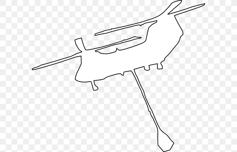 Helicopter Clip Art, PNG, 600x526px, Helicopter, Area, Attack Helicopter, Black And White, Diagram Download Free