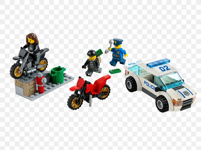 Lego City Police Lego Minifigure Toy Block, PNG, 2400x1800px, Lego City, Lego, Lego Minifigure, Motor Vehicle, Police Download Free