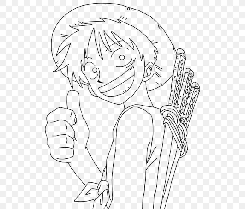 One Piece: Luffy Sketch by ShadowWhisper446 on DeviantArt