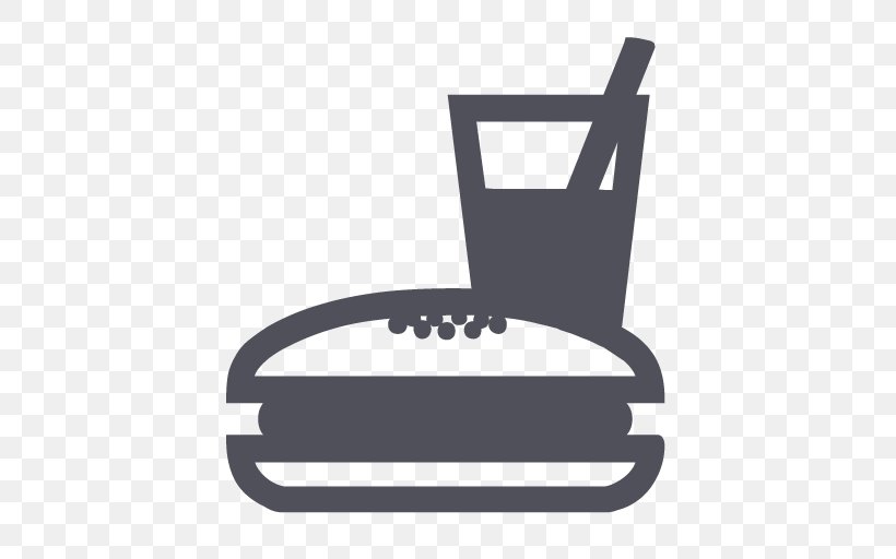 Fast Food Restaurant Fast Food Restaurant, PNG, 512x512px, Fast Food, Black, Black And White, Brand, Cooking Download Free