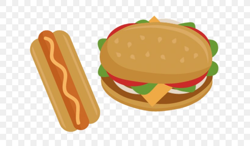 Hamburger Hot Dog Cheeseburger French Fries Clip Art, PNG, 640x480px, Hamburger, Barbecue, Cheeseburger, Fast Food, Finger Food Download Free
