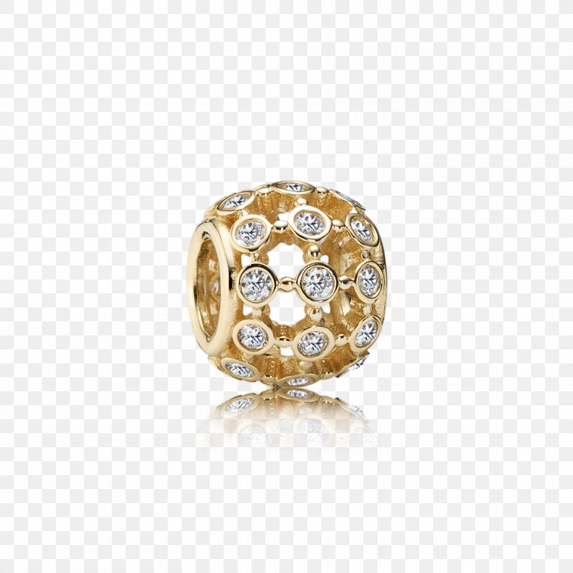 Pandora Earring Charm Bracelet Cubic Zirconia Gold, PNG, 1000x1000px, Pandora, Bling Bling, Body Jewelry, Bracelet, Charm Bracelet Download Free