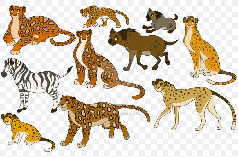 Cheetah Leopard Lion Jaguar Cat, PNG, 1024x680px, Cheetah, Adoption, Animal, Animal Figure, Art Download Free