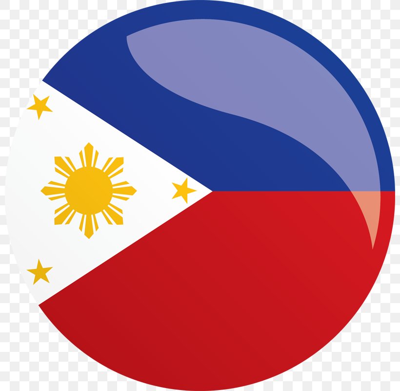 Flag Of The Philippines T-shirt Sticker, PNG, 800x800px, Philippines, Area, Blue, Flag, Flag Of Costa Rica Download Free