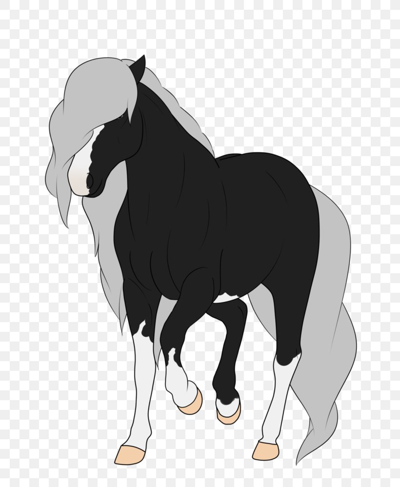 Foal Stallion Mare Mustang Colt, PNG, 800x998px, Foal, Black, Black And White, Bridle, Cartoon Download Free