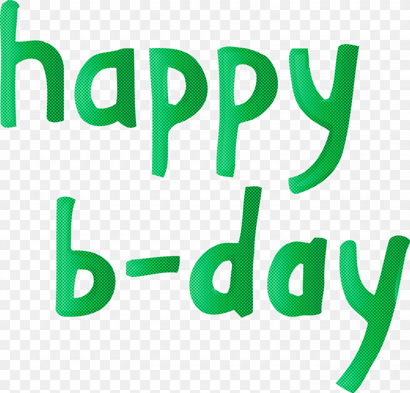 Happy B-Day Calligraphy Calligraphy, PNG, 2999x2878px, Happy B Day Calligraphy, Calligraphy, Green, Line, Logo Download Free