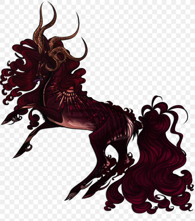 Horse Illustration Demon, PNG, 2000x2269px, Horse, Art, Demon, Dragon, Fictional Character Download Free